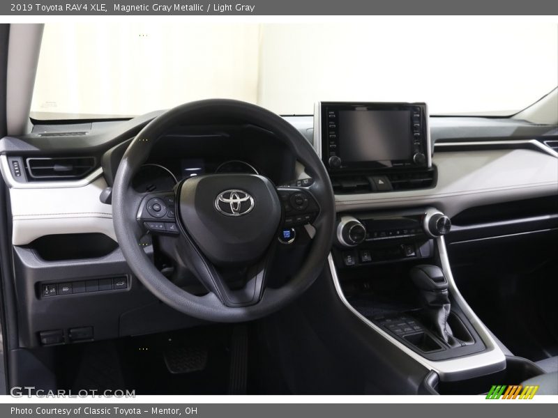 Magnetic Gray Metallic / Light Gray 2019 Toyota RAV4 XLE