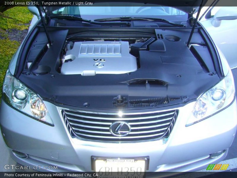 Tungsten Metallic / Light Gray 2008 Lexus ES 350