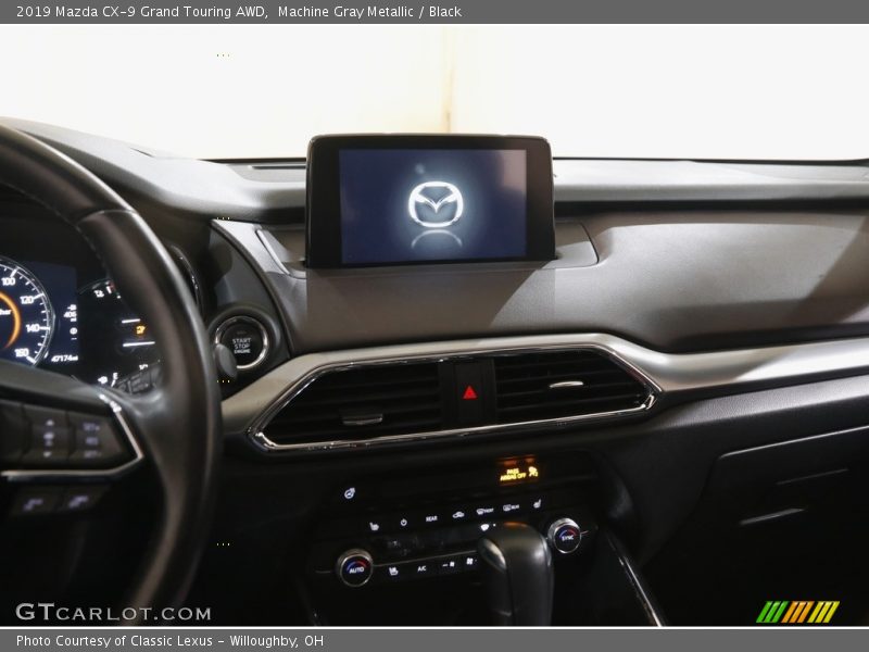 Machine Gray Metallic / Black 2019 Mazda CX-9 Grand Touring AWD