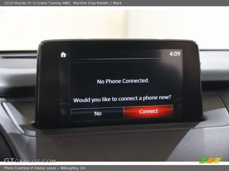 Machine Gray Metallic / Black 2019 Mazda CX-9 Grand Touring AWD
