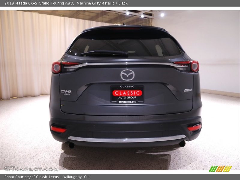 Machine Gray Metallic / Black 2019 Mazda CX-9 Grand Touring AWD