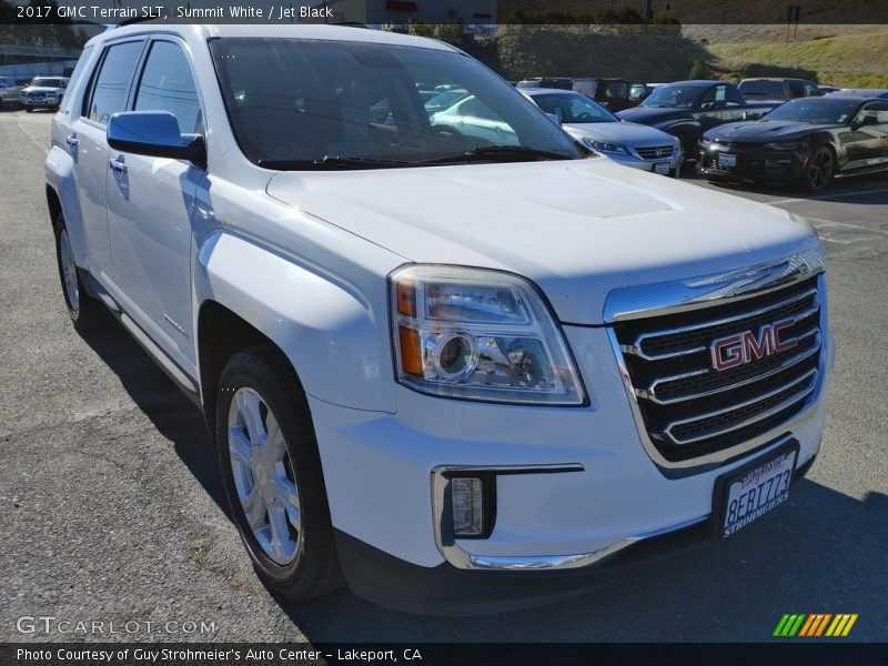Summit White / Jet Black 2017 GMC Terrain SLT