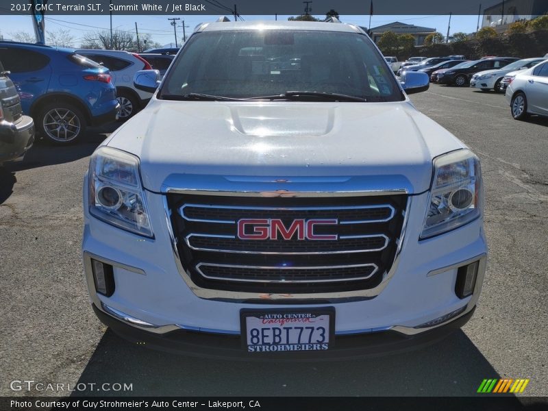 Summit White / Jet Black 2017 GMC Terrain SLT