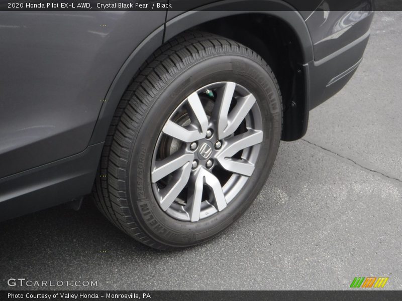 Crystal Black Pearl / Black 2020 Honda Pilot EX-L AWD