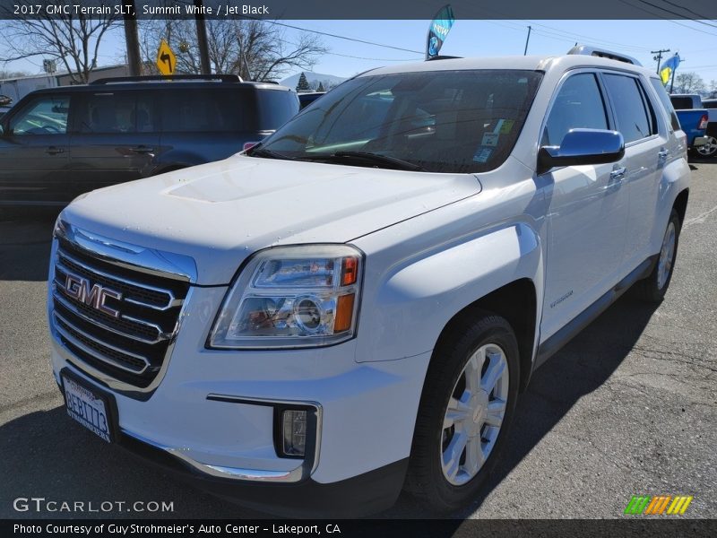 Summit White / Jet Black 2017 GMC Terrain SLT