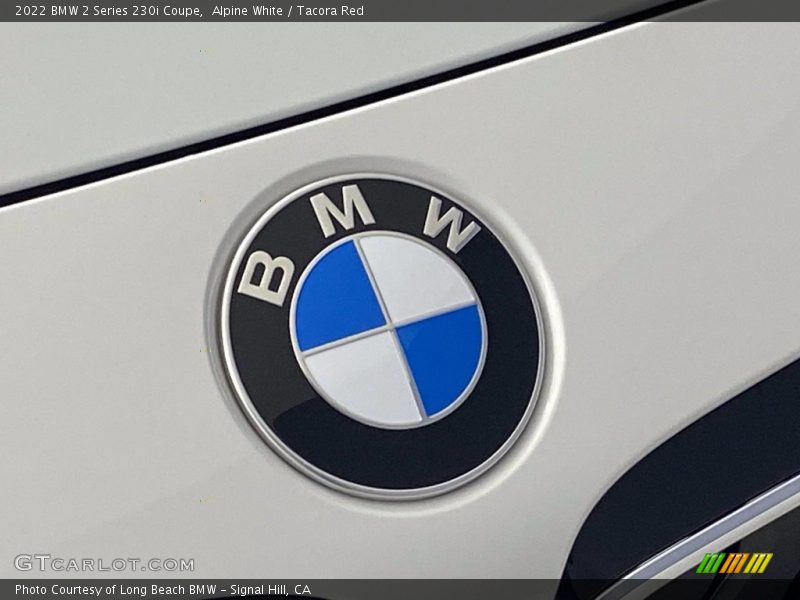 Alpine White / Tacora Red 2022 BMW 2 Series 230i Coupe