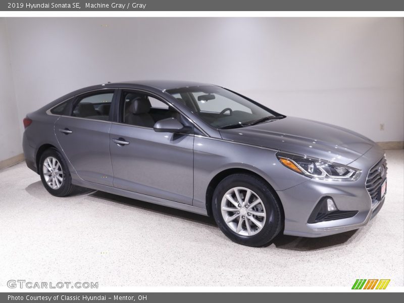 Machine Gray / Gray 2019 Hyundai Sonata SE