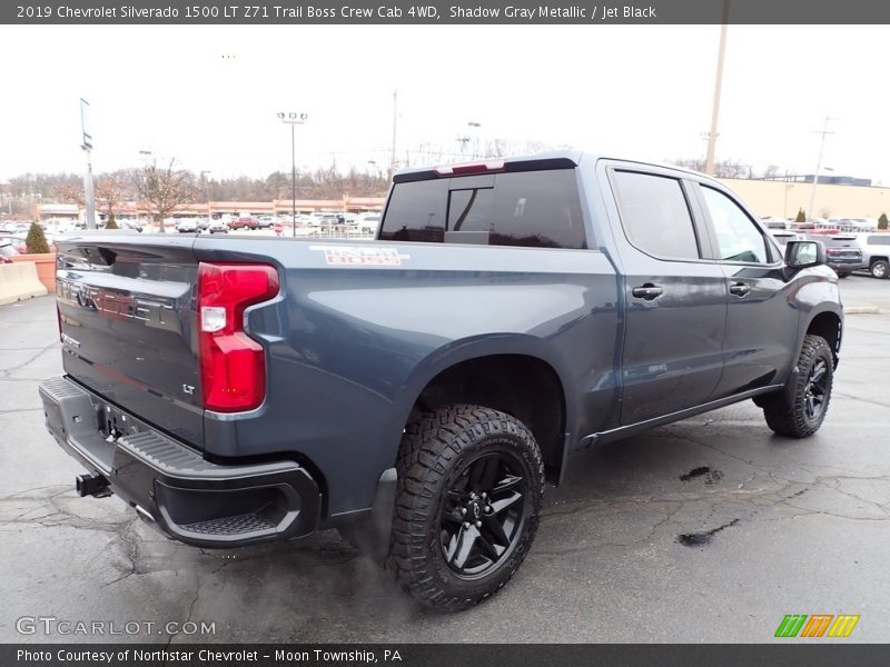 Shadow Gray Metallic / Jet Black 2019 Chevrolet Silverado 1500 LT Z71 Trail Boss Crew Cab 4WD