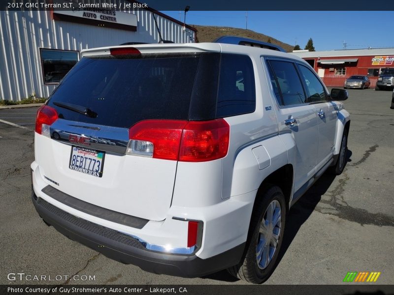 Summit White / Jet Black 2017 GMC Terrain SLT