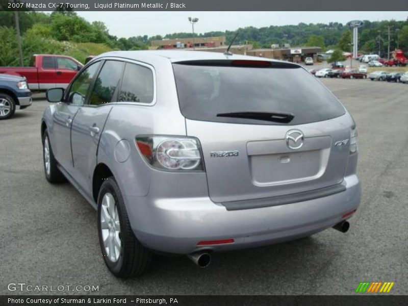 Liquid Platinum Metallic / Black 2007 Mazda CX-7 Touring