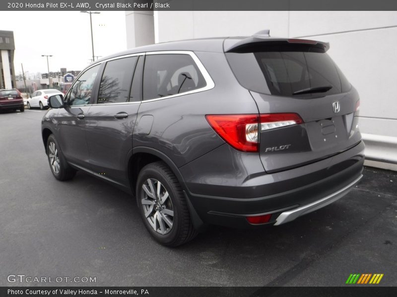 Crystal Black Pearl / Black 2020 Honda Pilot EX-L AWD