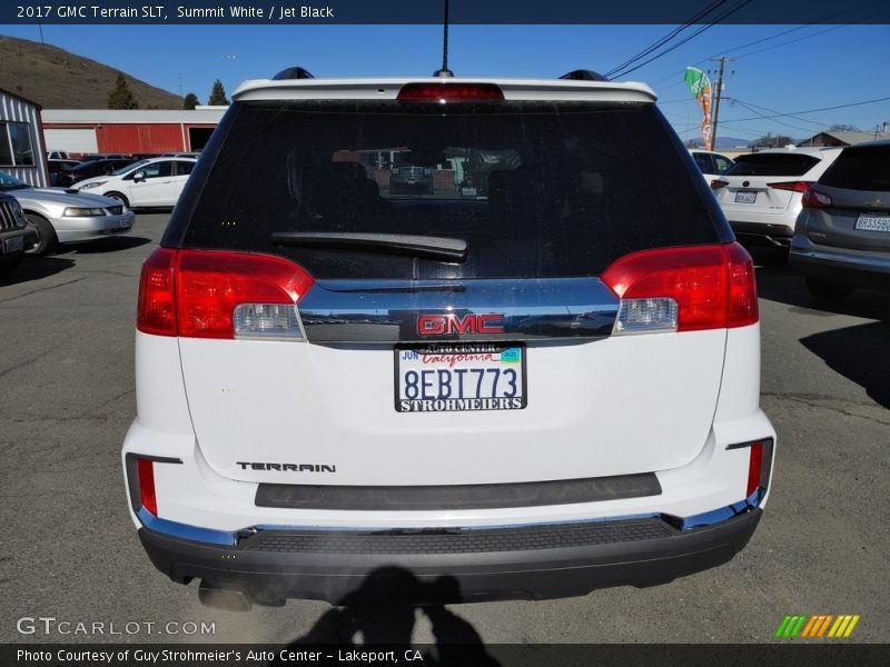 Summit White / Jet Black 2017 GMC Terrain SLT