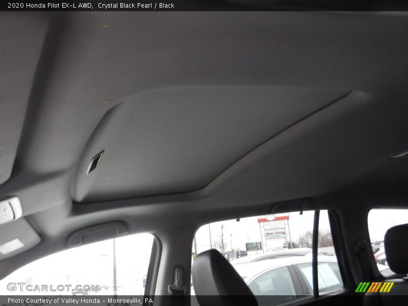 Crystal Black Pearl / Black 2020 Honda Pilot EX-L AWD