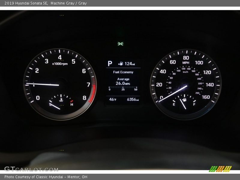Machine Gray / Gray 2019 Hyundai Sonata SE
