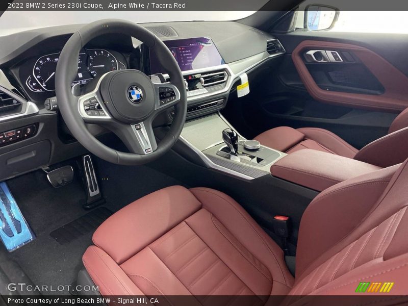 Alpine White / Tacora Red 2022 BMW 2 Series 230i Coupe