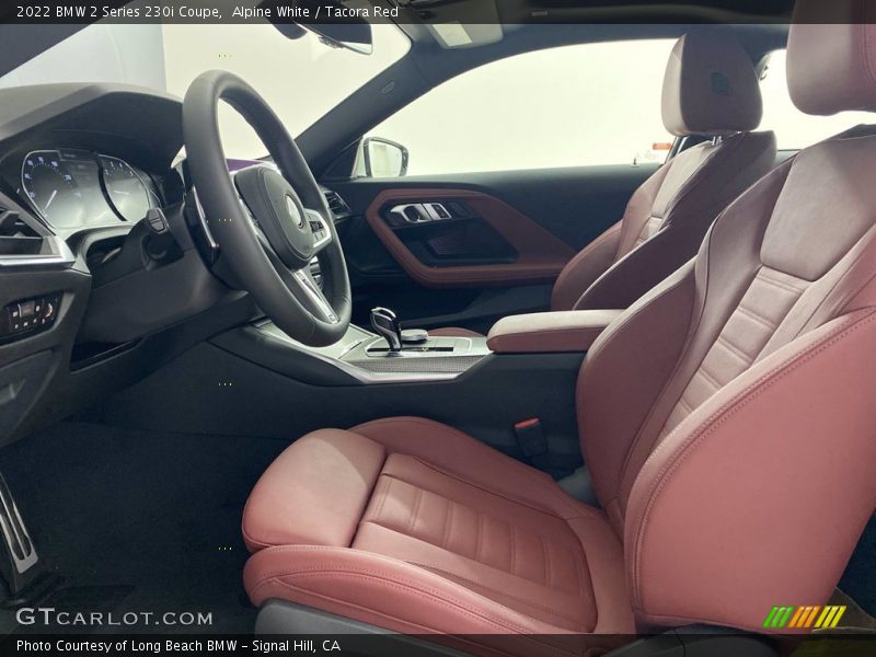 Alpine White / Tacora Red 2022 BMW 2 Series 230i Coupe