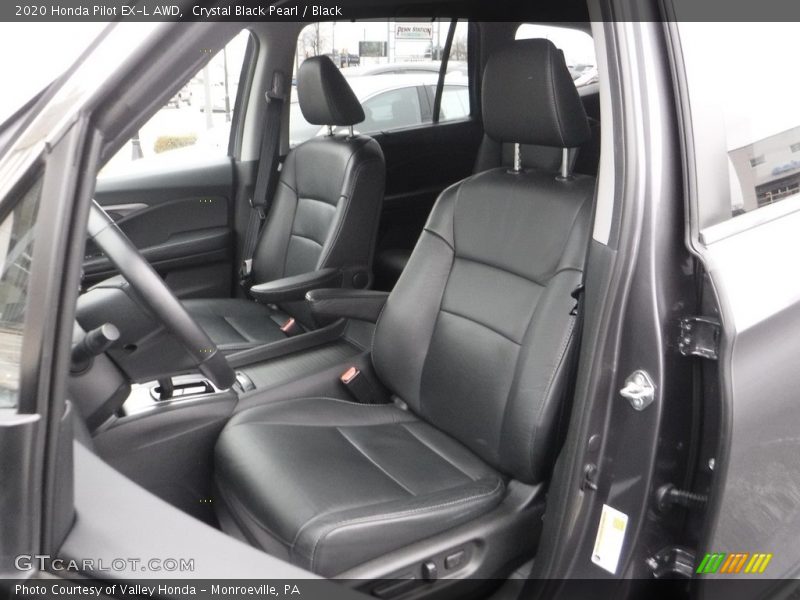 Crystal Black Pearl / Black 2020 Honda Pilot EX-L AWD