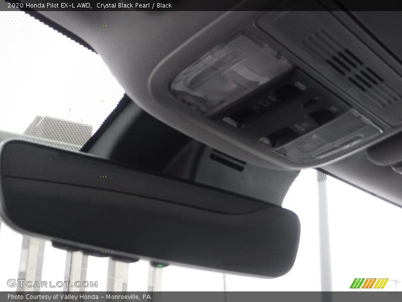 Crystal Black Pearl / Black 2020 Honda Pilot EX-L AWD