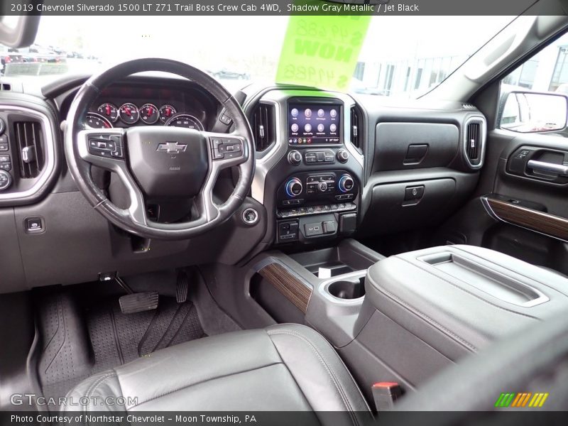 Shadow Gray Metallic / Jet Black 2019 Chevrolet Silverado 1500 LT Z71 Trail Boss Crew Cab 4WD