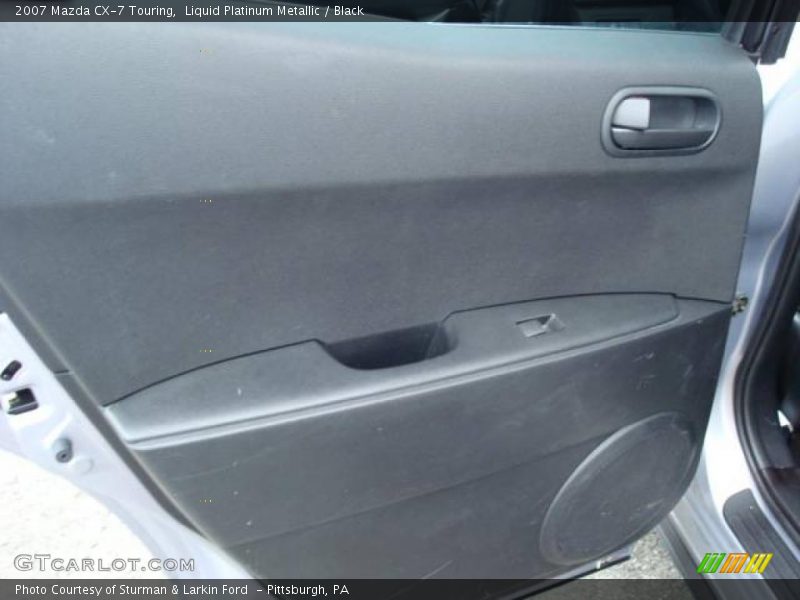 Liquid Platinum Metallic / Black 2007 Mazda CX-7 Touring