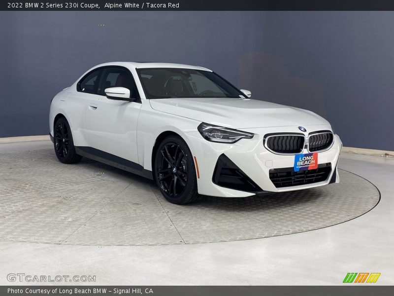 Alpine White / Tacora Red 2022 BMW 2 Series 230i Coupe