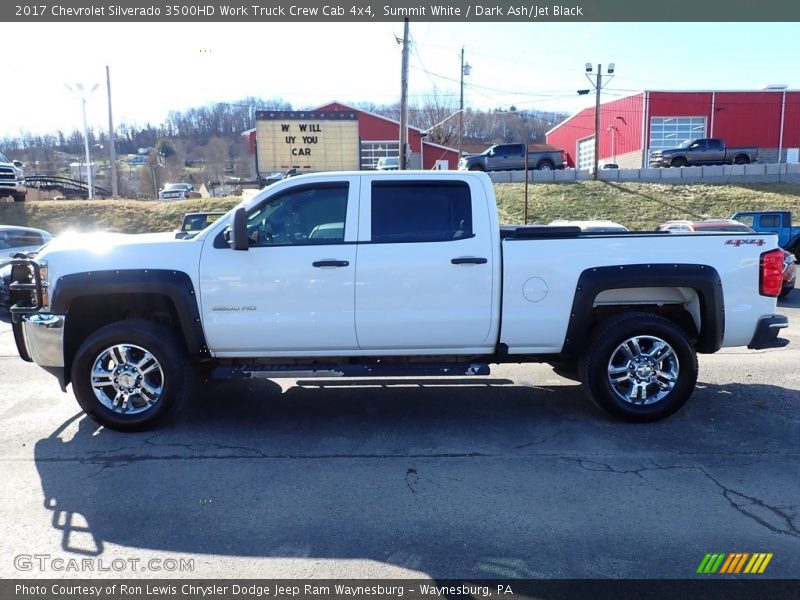  2017 Silverado 3500HD Work Truck Crew Cab 4x4 Summit White