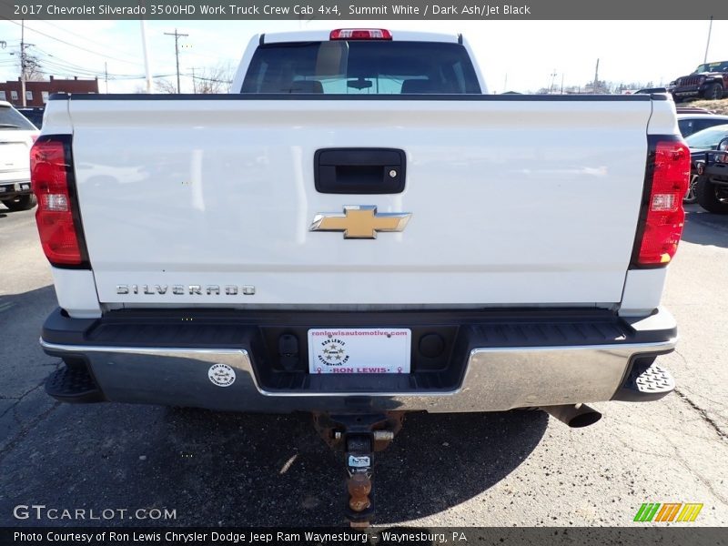 Summit White / Dark Ash/Jet Black 2017 Chevrolet Silverado 3500HD Work Truck Crew Cab 4x4