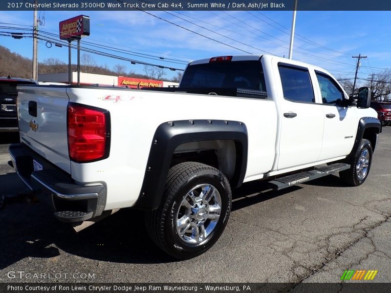 Summit White / Dark Ash/Jet Black 2017 Chevrolet Silverado 3500HD Work Truck Crew Cab 4x4