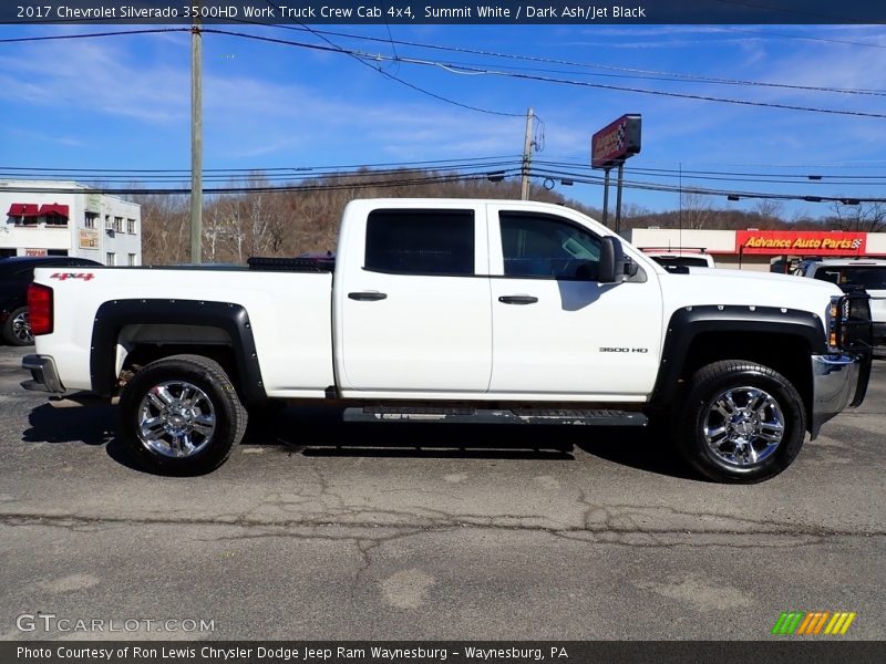 Summit White / Dark Ash/Jet Black 2017 Chevrolet Silverado 3500HD Work Truck Crew Cab 4x4