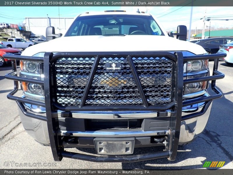 Summit White / Dark Ash/Jet Black 2017 Chevrolet Silverado 3500HD Work Truck Crew Cab 4x4