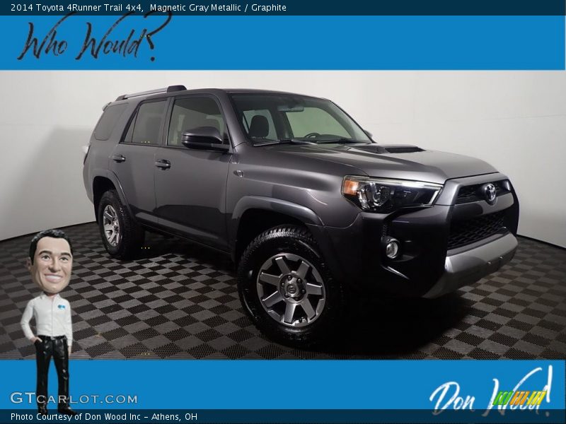 Magnetic Gray Metallic / Graphite 2014 Toyota 4Runner Trail 4x4