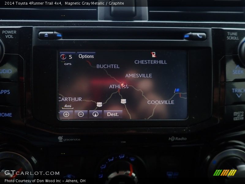 Magnetic Gray Metallic / Graphite 2014 Toyota 4Runner Trail 4x4