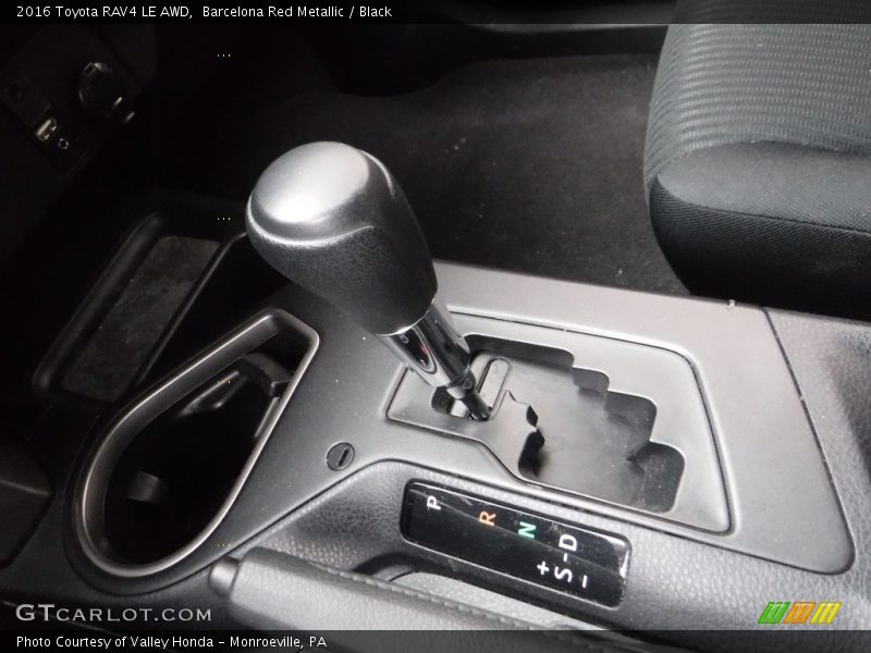 Barcelona Red Metallic / Black 2016 Toyota RAV4 LE AWD