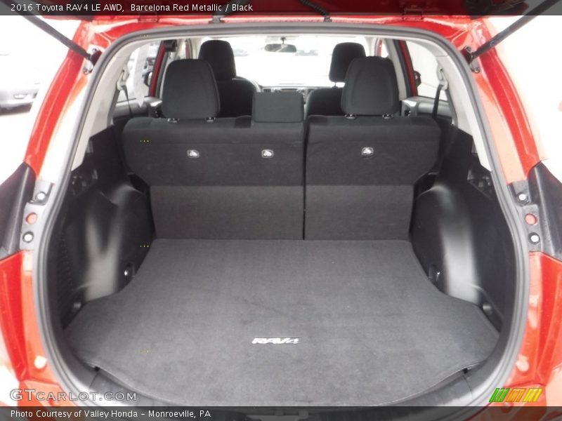 Barcelona Red Metallic / Black 2016 Toyota RAV4 LE AWD