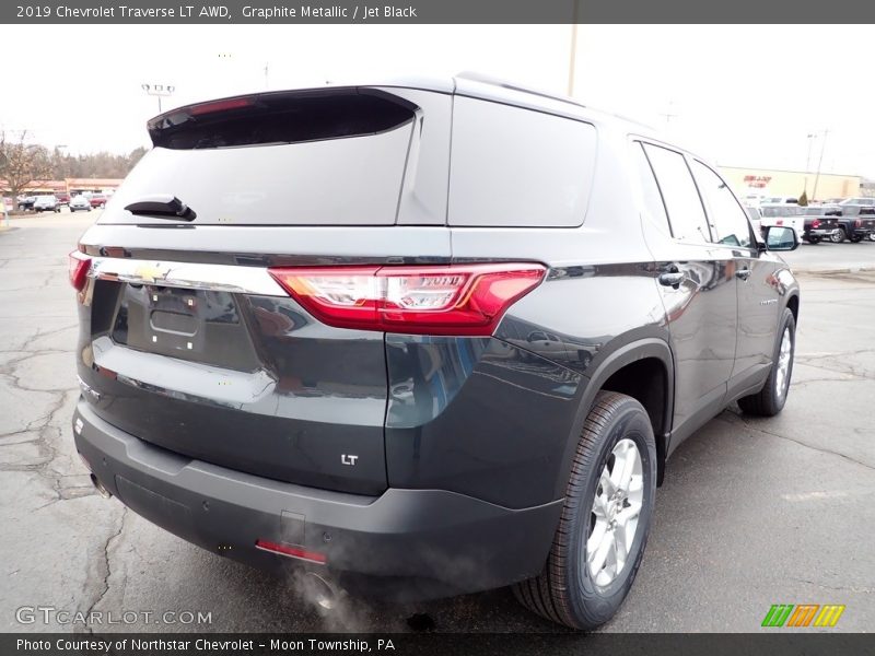 Graphite Metallic / Jet Black 2019 Chevrolet Traverse LT AWD