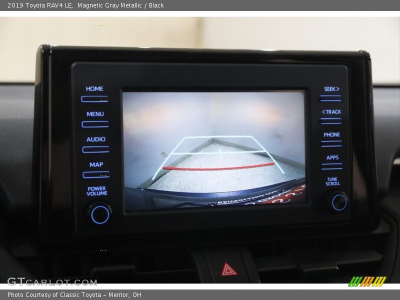Magnetic Gray Metallic / Black 2019 Toyota RAV4 LE