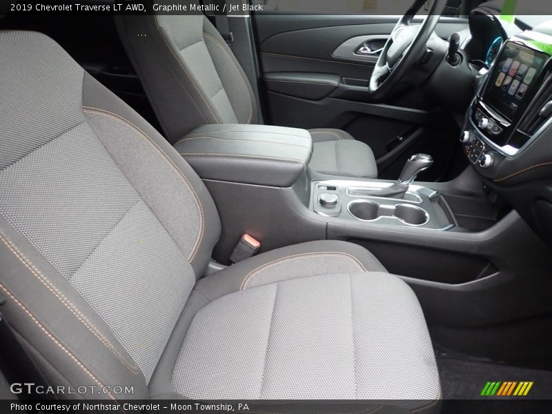 Graphite Metallic / Jet Black 2019 Chevrolet Traverse LT AWD