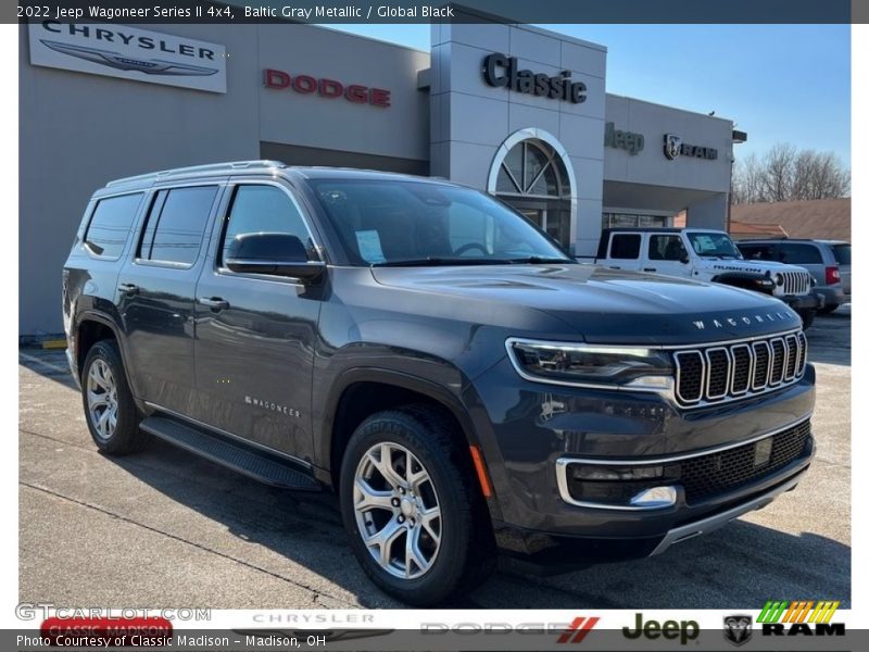 Baltic Gray Metallic / Global Black 2022 Jeep Wagoneer Series II 4x4