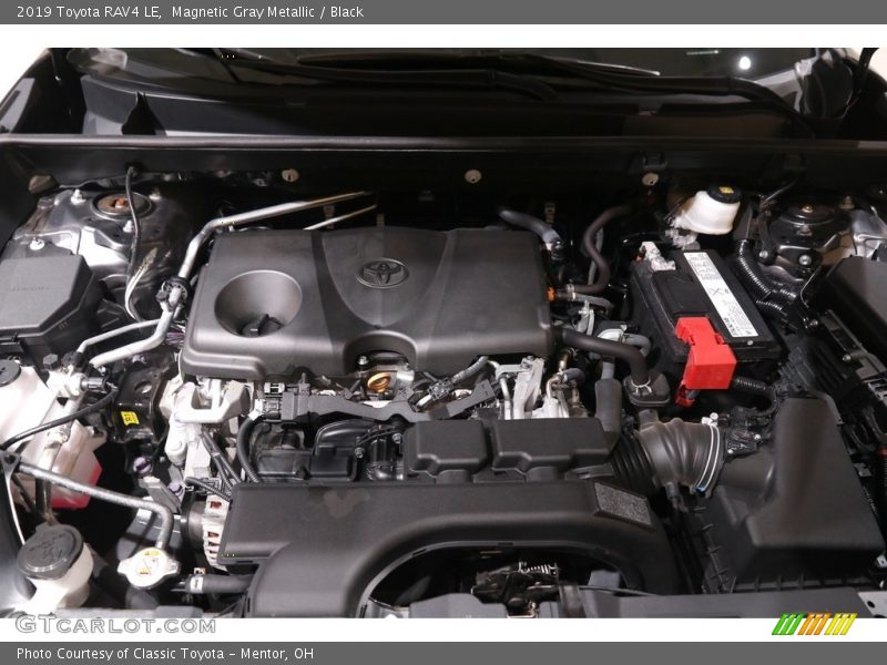 Magnetic Gray Metallic / Black 2019 Toyota RAV4 LE