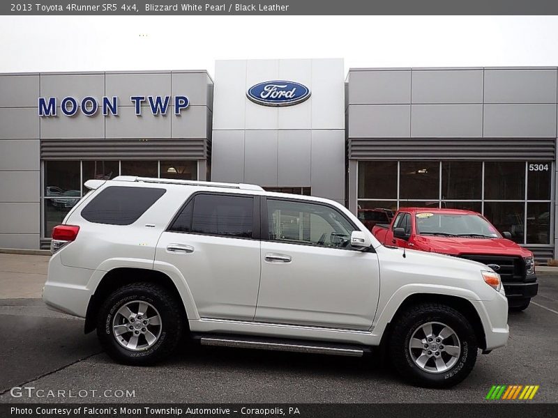 Blizzard White Pearl / Black Leather 2013 Toyota 4Runner SR5 4x4