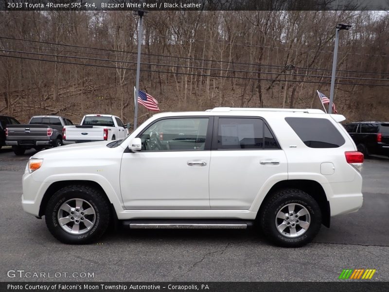 Blizzard White Pearl / Black Leather 2013 Toyota 4Runner SR5 4x4