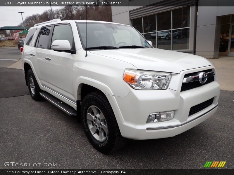 Blizzard White Pearl / Black Leather 2013 Toyota 4Runner SR5 4x4