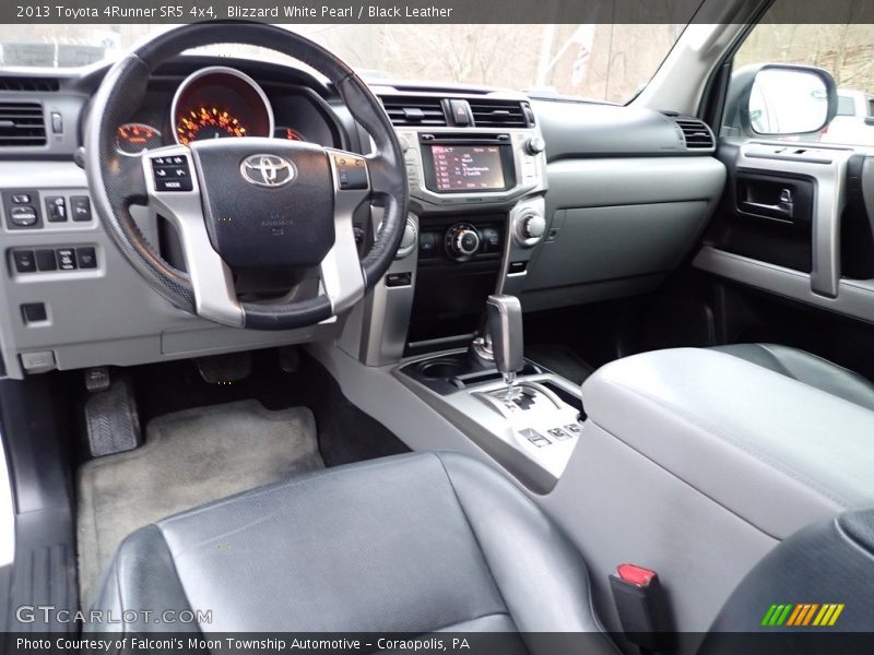Blizzard White Pearl / Black Leather 2013 Toyota 4Runner SR5 4x4