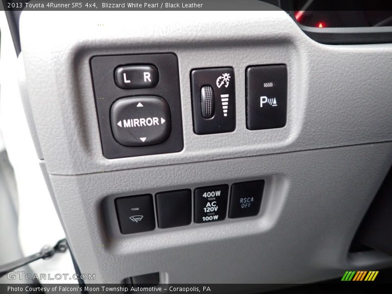 Blizzard White Pearl / Black Leather 2013 Toyota 4Runner SR5 4x4