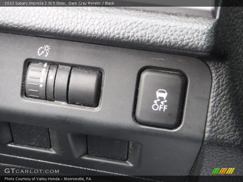 Dark Gray Metallic / Black 2013 Subaru Impreza 2.0i 5 Door