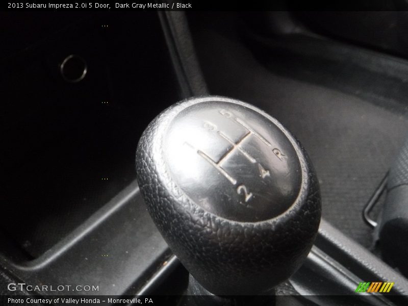 Dark Gray Metallic / Black 2013 Subaru Impreza 2.0i 5 Door