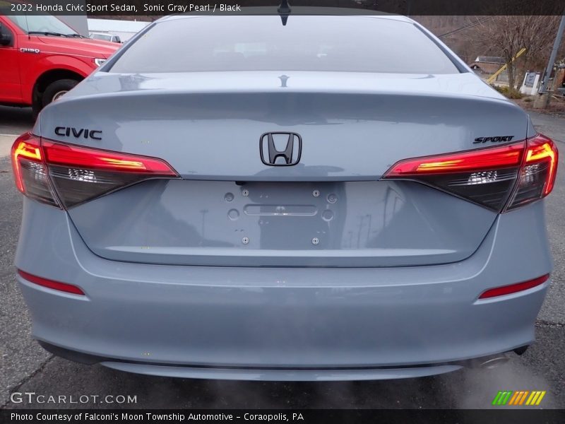 Sonic Gray Pearl / Black 2022 Honda Civic Sport Sedan