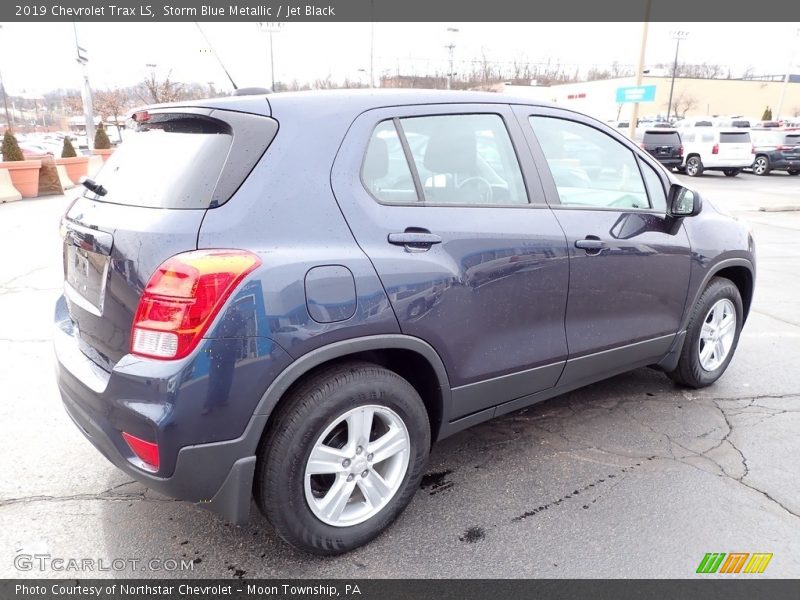 Storm Blue Metallic / Jet Black 2019 Chevrolet Trax LS