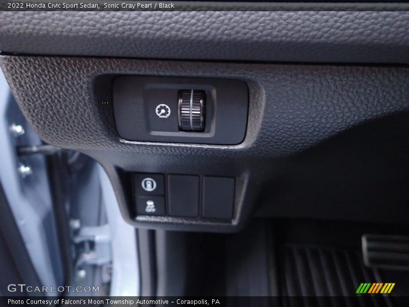 Sonic Gray Pearl / Black 2022 Honda Civic Sport Sedan