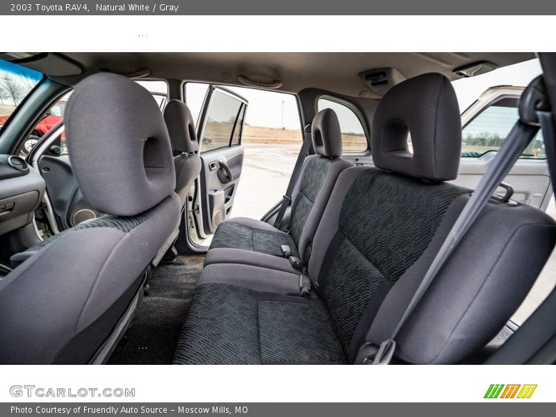 Natural White / Gray 2003 Toyota RAV4